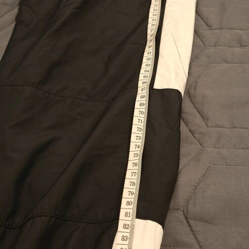 Nike women's track pants used, black and white, XS/S
