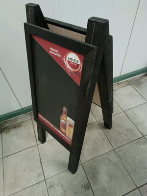 Wooden double-sided chalkboard new