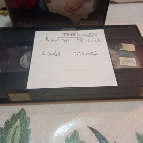 Born to Be Sold VHS tape like new, drama adventure romance