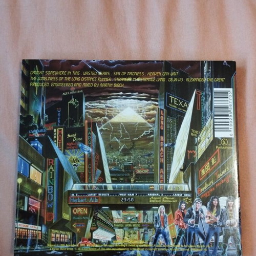 Iron Maiden Somewhere In Time CD like new, metal