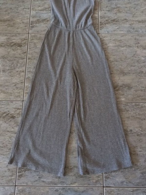 Bershka jumpsuit gray size S like new