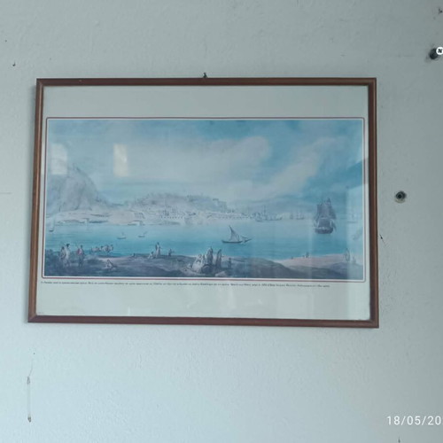 Nafplio Vintage Framed Print, like new