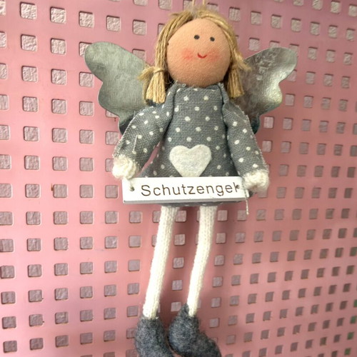 Fabric Guardian Angel decoration and charm new