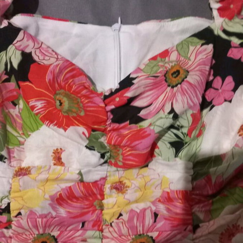 Zara Mini Floral Dress Like New, Off Shoulders, Size S