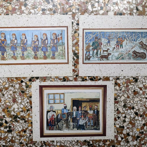 En Mytilini Postcard Set by Theofilos G. Chatzimichail new
