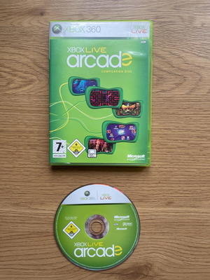 Xbox 360 Live arcade μεταχειρισμένο, λειτουργικό χωρίς Manual