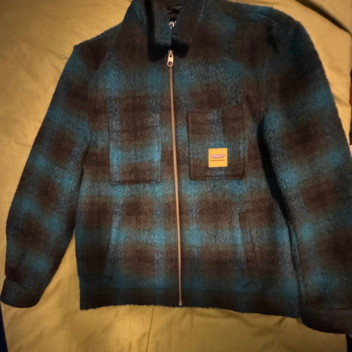 Zara thin jacket with check pattern, like new, size S