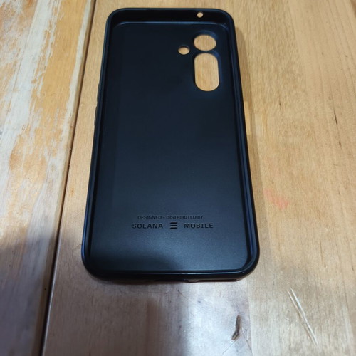 Solana Mobile Seeker phone case, authentic