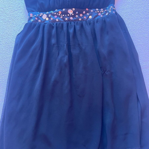 Strapless dress black like new, size S