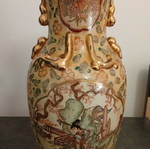 Satsuma vase used, height 45cm