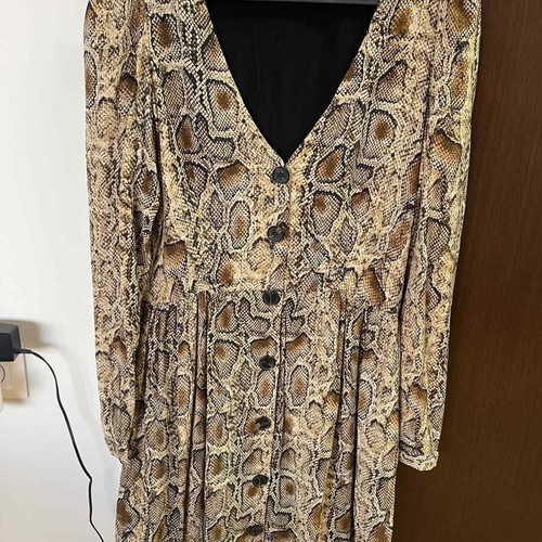 Animal Print Zara Dress like new, brown and beige