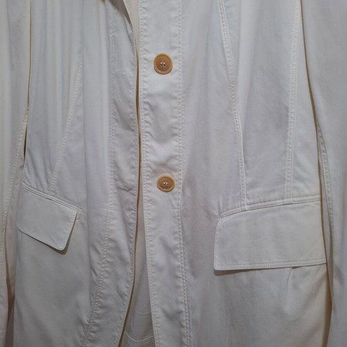 White blazer jacket Donna Karan signature Large used