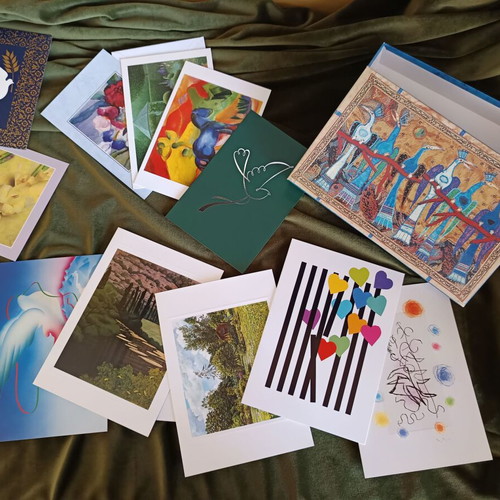 Vintage Unicef set of 28 collectible art cards new