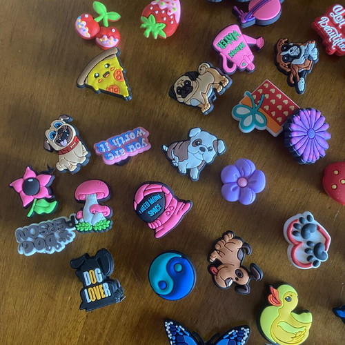 Shoe Charms New Set of 41 Colorful Decorations for Slippers