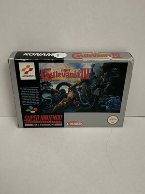 Super Castlevania IV Super Nintendo game used, PAL German edition