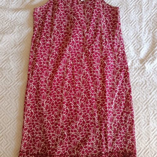 Nice Things dress used, red floral, size S
