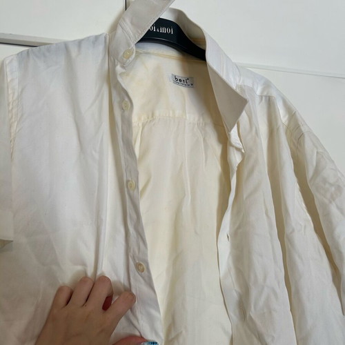 White shirt unisex used, size M