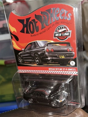 Hot Wheels RLC Nissan Skyline GT-R R32 (BNR32) μεταλλικό αυτοκινητάκι, ΣΦΡΑΓΙΣΜΈΝΗ ΣΥΣΚΕΥΑΣΊΑ