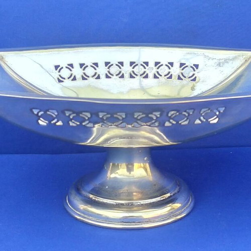 Crusader Large Silver-Plated Bowl used, vintage Australian 1930s