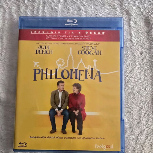 Philomena Blu-Ray used with Greek subtitles