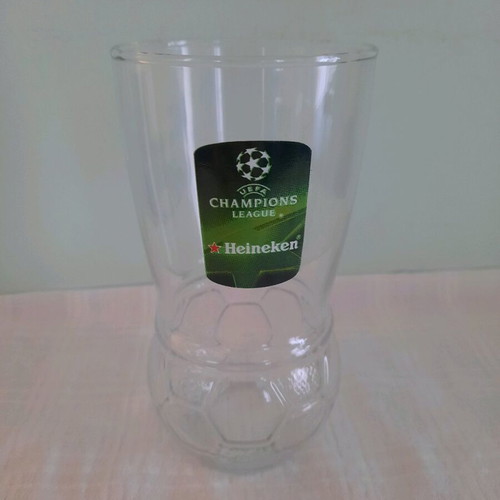 Heineken UEFA Champions League collectible beer glass like new