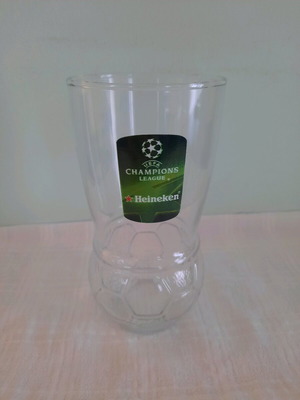 Heineken UEFA Champions League collectible beer glass like new