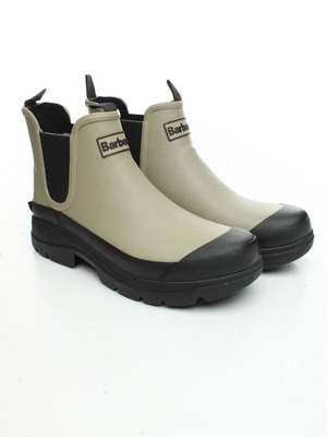Barbour Nimbus Washed Stone Chelsea boots new, beige and black