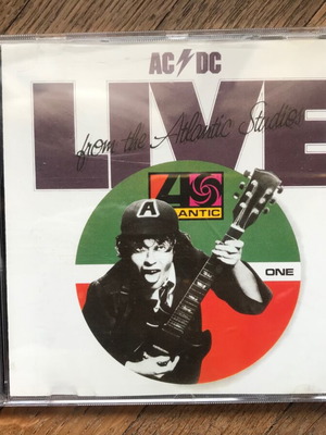 AC/DC Live from the Atlantic Studios CD used, rare