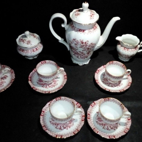 Seltmann Weiden Theresia 1950 espresso coffee set like new