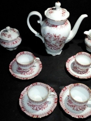 Seltmann Weiden Theresia 1950 espresso coffee set like new