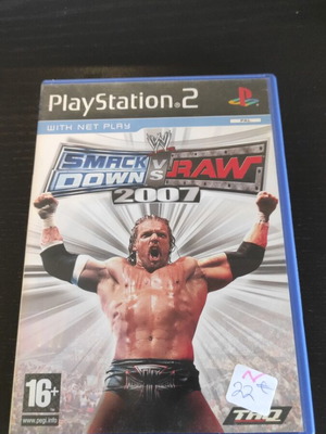 PlayStation 2 Smackdown Vs Raw 2007 μεταχειρισμένο