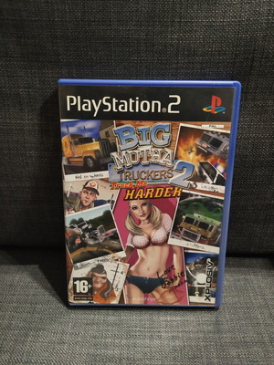 PS2 Big Mutha Truckers 2 used, functional with manual