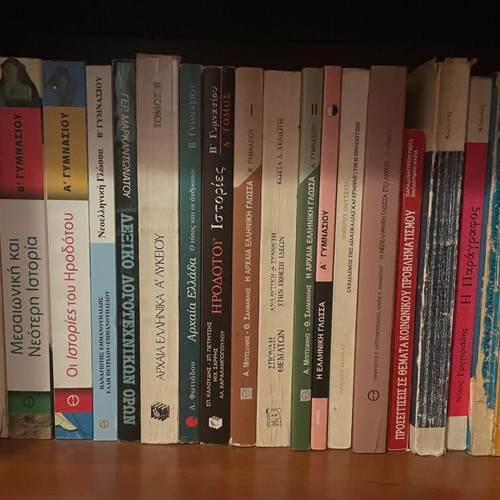Literary, school, and dictionary books used, good condition