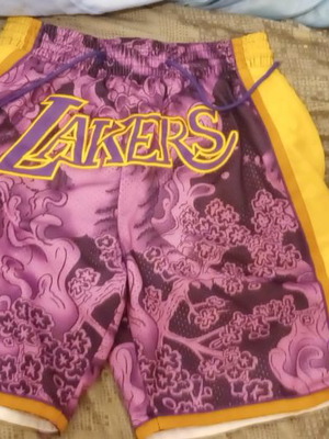 Lakers shorts used, like new