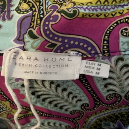 Zara Home Caftan Shirt like new, multicolor, purple
