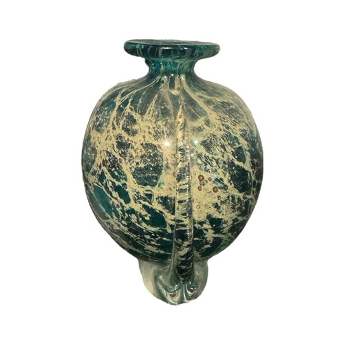 Mdina Glass Malta handmade blown glass vase like new