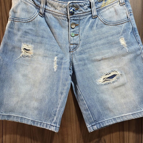 Desigual denim shorts like new, size 26 (EU 36), blue