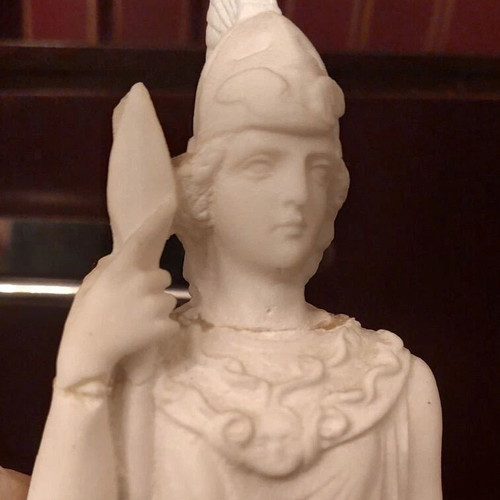 Άγαλμα της Αθηνάς alabaster σαν καινούργιο