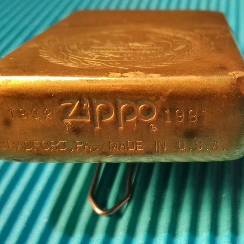 Αναπτήρας Zippo Brass Harley Davidson 85th Anniv 1932 - 1991 μεταχειρισμένος