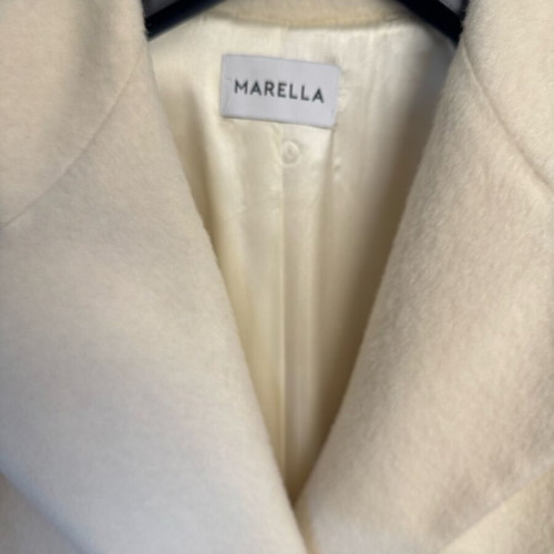 Marella coat new in classic white design