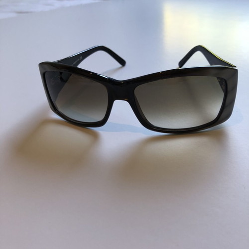 OXYDO Pauline sunglasses like new, shiny black with grey metallic