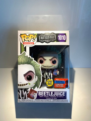 Funko POP! Movies Beetlejuice Glow in the Dark 2020 Fall Convention Limited Edition like new