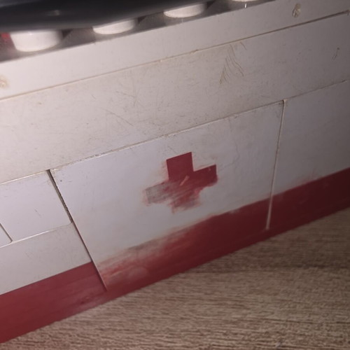 6691 LEGO Legoland Classic Town Medical Red Cross Helicopter vintage set