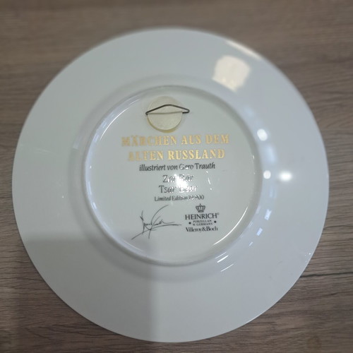 Heinrich W.Germany decorative plate like new, limited edition 19,900 pcs