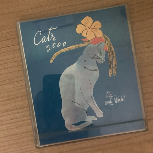 Vintage Andy Warhol 2000 calendar like new, in plastic CD-type case