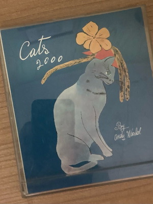 Vintage Andy Warhol 2000 calendar like new, in plastic CD-type case