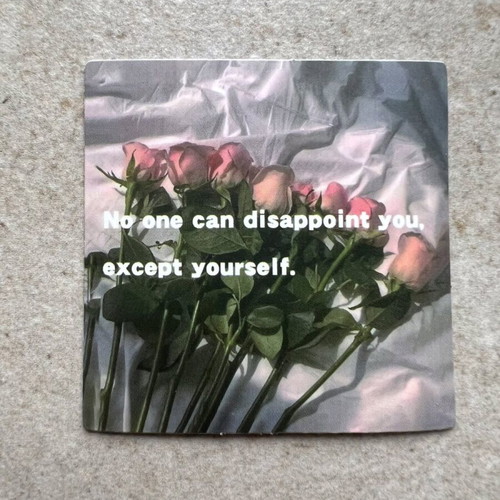 Flowers sticker set new, 11 pieces, 4.5 cm paper