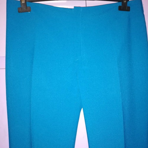 Women's pants like new, size M/L, emerald color