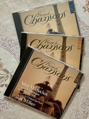 French Chansons 3 CD κασετίνα σαν καινούργιο, 1998