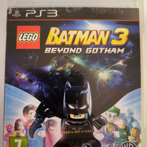 Lego Batman 3 Beyond Gotham PS3 game used, kids